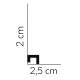 Plinta Polimer Rigid QL021 Plinta Polimer Rigid QL021